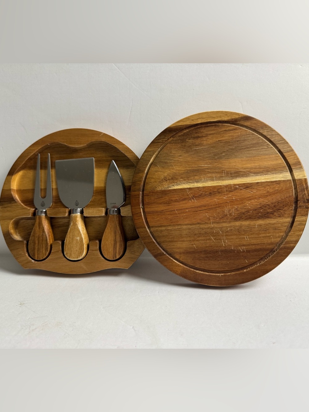 Cheese Board Set Charcuterie Board and Cheese Tools Cutting Board Toscana